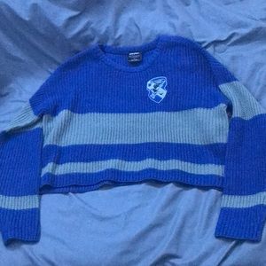Cropped Ravenclaw Sweater